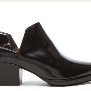 3.1 Phillip Lim Glossy Black Ankle Booties